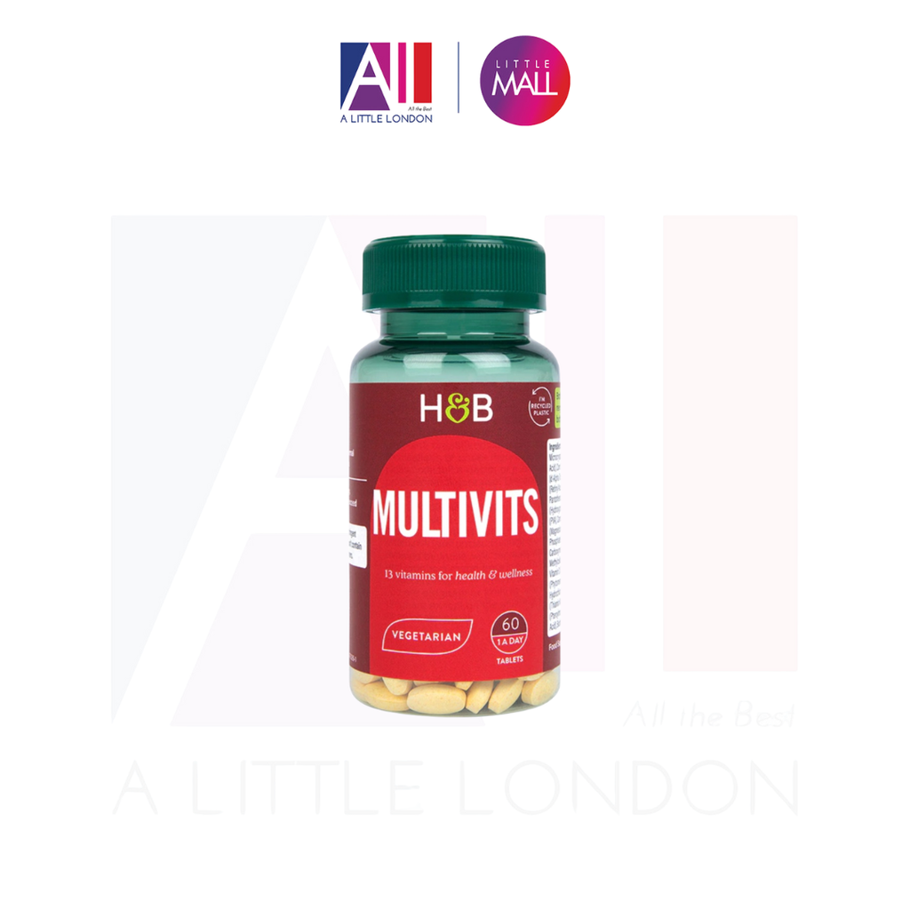 60 Viên bổ sung vitamin tổng hợp Holland & Barrett Radiance Multivitamins One A Day (Bill Anh)