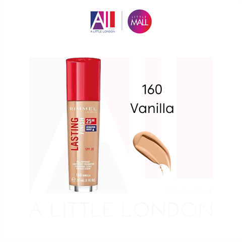 [THANH LÝ] Kem nền Rimmel Lasting Finish 25h Foundation - 160 Vanilla Date 4.26(Bill Anh)