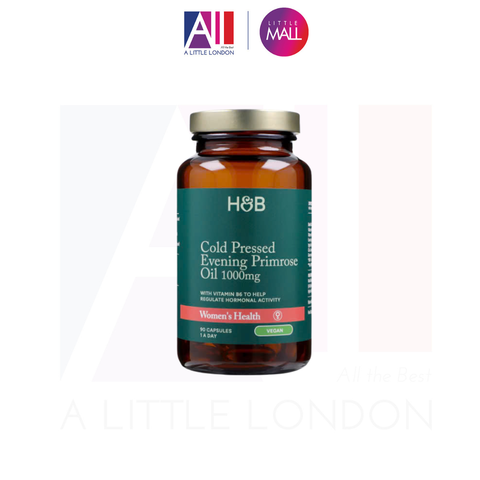 90 Viên uống tinh dầu hoa anh thảo và Vitamin B6 Holland & Barrett Cold Pressed Primrose Oil 1000mg (Bill Anh)