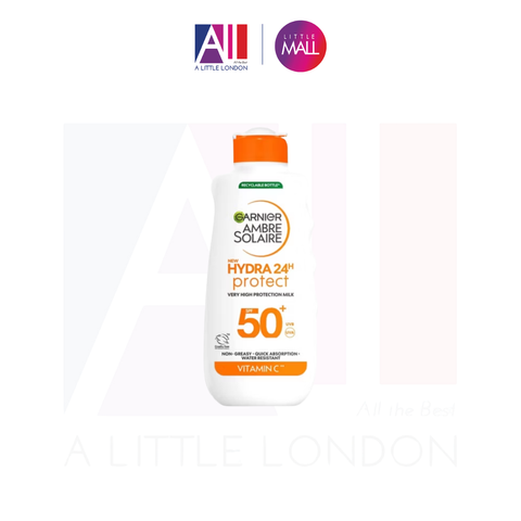 Kem chống nắng Garnier Ambre Solaire Hydra 24h Protect Lotion SPF50 175ml (Bill Anh)