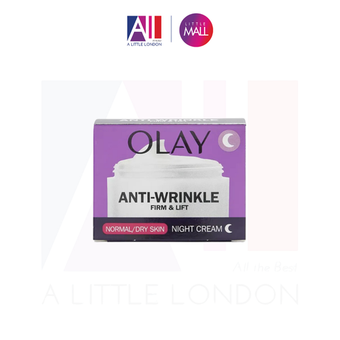 Kem đêm chống nhăn và nâng cơ Olay Anti-Wrinkle Firm Lift Moisturiser Night Cream 50ml (Bill Anh)