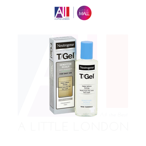 Dầu gội giảm gàu cho da đầu nhạy cảm Neutrogena T/Gel Sensitive Scalp Anti-Dandruff Shampoo 150ml (Bill Anh)