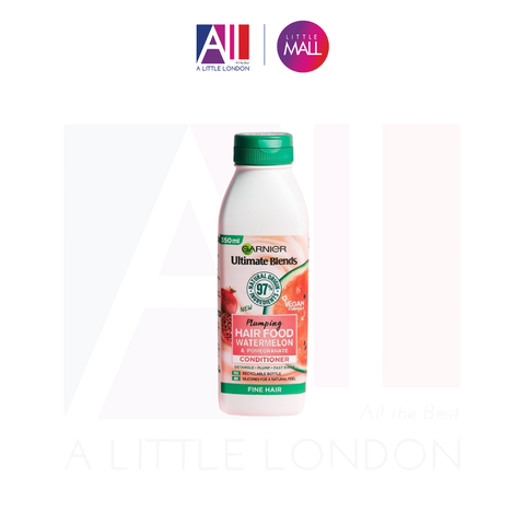 Dầu xả cho tóc chắc khỏe Garnier Hair Food Watermelon & Pomegranate Conditioner 350ml (Bill Anh)