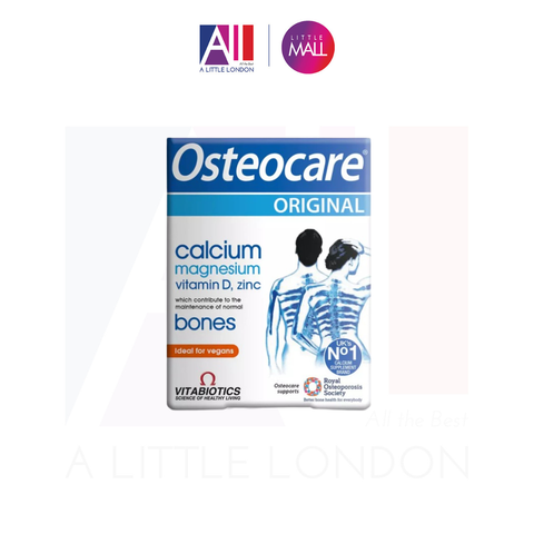 30 Viên Bổ Sung Canxi Vitabiotics Osteocare Calcium Magnesium Vitamin D, Zinc (Bill Anh)