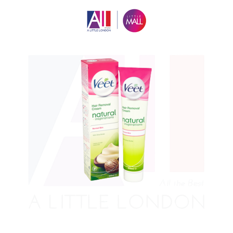 Kem tẩy lông da thường Veet Naturals Hair Removal Cream for Normal Skin 200ml (Bill Anh)