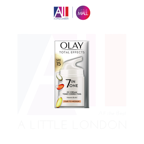 Kem dưỡng đều màu da Olay Total Effects CC Cream Tone Correcting SPF 15 Fair To Medium 50ml (Bill Anh)