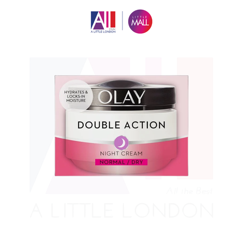 Kem dưỡng đêm cho da thường Olay Double Action Normal / Dry Night Cream 50ml (Bill Anh)