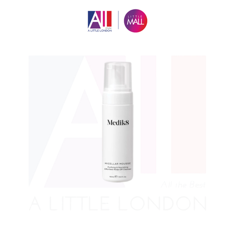 Sữa rửa mặt làm sạch và nuôi dưỡng da Medik8 Micellar Mousse 150ml (Bill Anh)