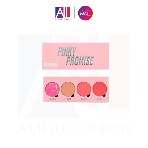 Bảng phấn má Revolution Blush Palette Makeup Obsession Pinky Promise (Bill Anh)