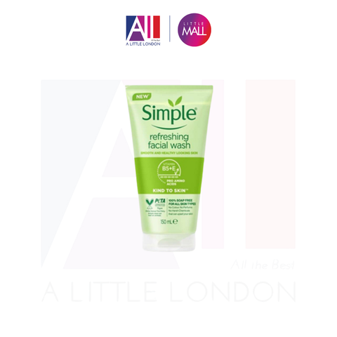 Sữa rửa mặt Simple Kind To Skin Refreshing Facial Wash Gel 150ml (Bill Anh)