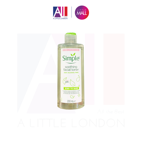 Nước hoa hồng Simple Kind To Skin Soothing Facial Toner 200ml (Bill Anh)