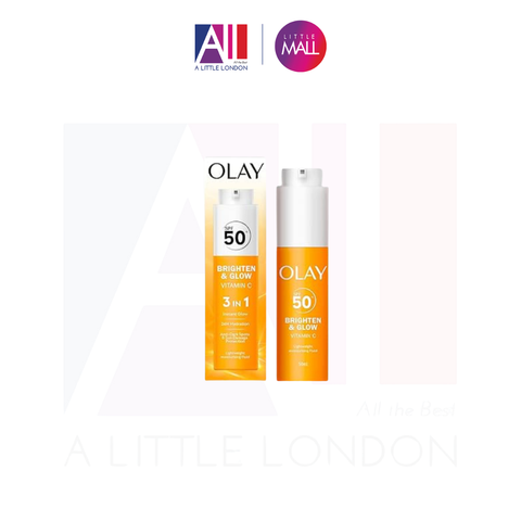 Kem chống nắng Olay Vitamin C Brighten & Glow 3in1 SPF50+ Hydrating Primer 50ml (Bill Anh)