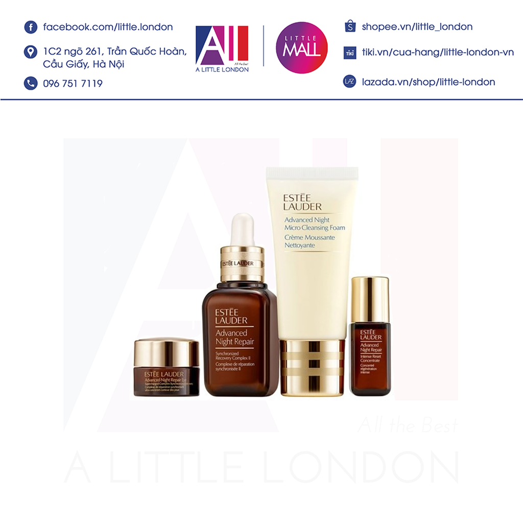 Set dưỡng da Estee Lauder Advanced Night Repair Serum Powerful Night Time Renewal - 30ml (Bill Anh)