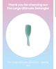 [RÁCH VỎ] Lược chải tóc ướt giảm gãy rụng Tangle Teezer The Ultimate Detangler - Marine Teal Size L (Bill Anh)