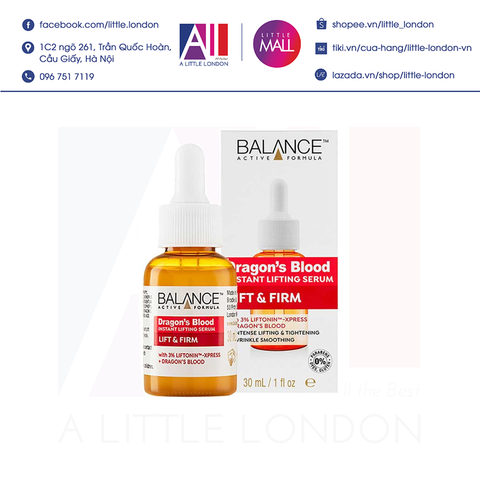 Tinh chất dưỡng Balance Active Formula Dragon's Blood 30ml (Bill Anh)