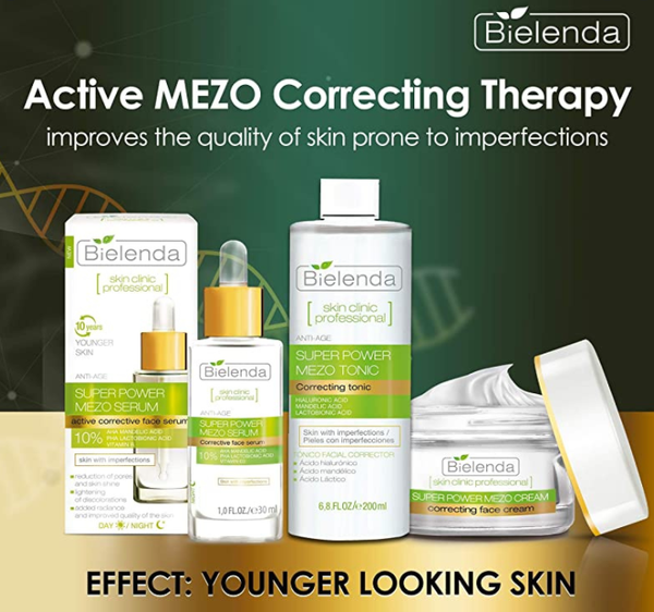 Kem chống lão hóa Bielenda Super Power Mezo Cream Correcting - 50ml