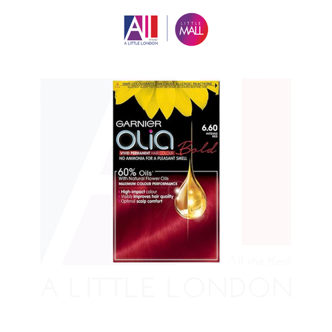 [CẬN DATE] Thuốc nhuộm tóc Garnier Olia Permanent Hair Colour 6.60 Intense Red Rách vỏ (Bill Anh)