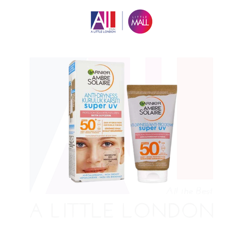 [CẬN DATE] Kem chống nắng bảo vệ da tối đa Garnier Ambre Solaire Anti-Dryness Super UV Protection Cream SPF50+ (Bill Anh)