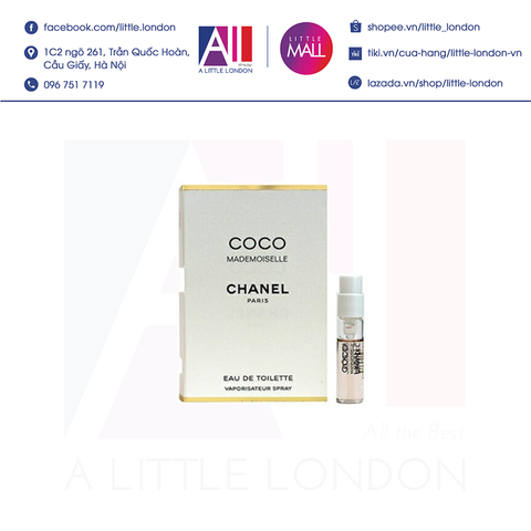 Sample nước hoa Chanel Coco EDP 1.5ml (Bill Anh)