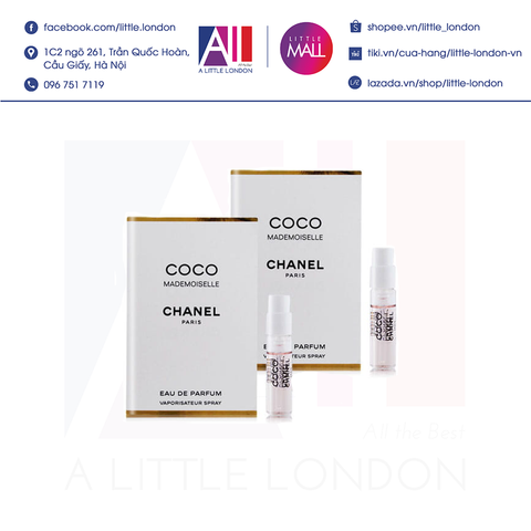 Sample nước hoa Chanel Coco EDP 1.5ml (Bill Anh)
