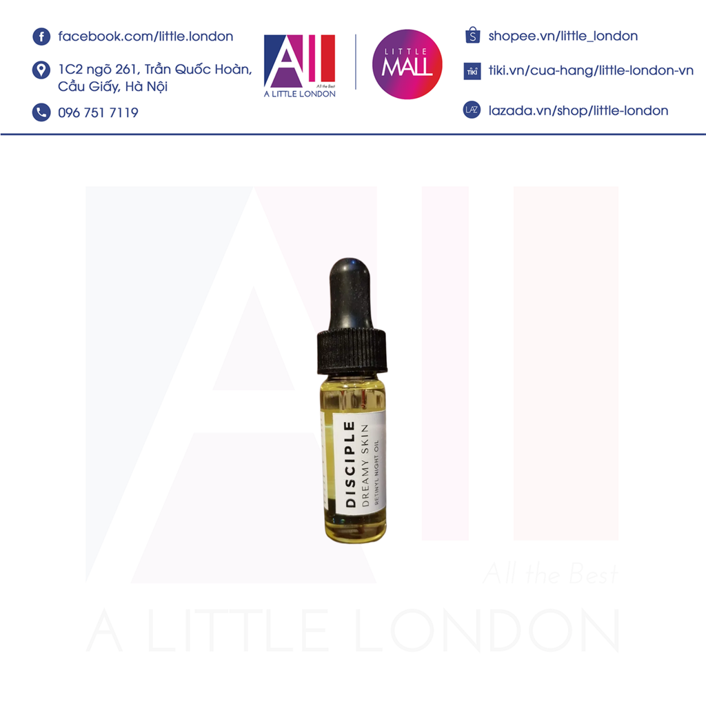 Dầu Massage Disciple Dreamy Skin 0.5 Retinyl Night Oil 10ml (Bill Anh)