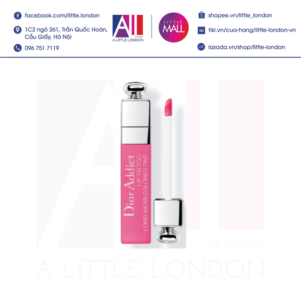 Son Dior Addict Lip Tattoo: Đừng bỏ lỡ cơ hội trải nghiệm Son Dior Addict Lip Tattoo - bí quyết giữ màu hiệu quả suốt cả ngày. Sản phẩm với công nghệ Ink Jet hoàn toàn mới giúp môi mịn màng và không bị lem, phai màu sau khi ăn uống hay tán chuốt. Hãy cùng khám phá bảng màu đa dạng và độc đáo của Son Dior Addict Lip Tattoo.