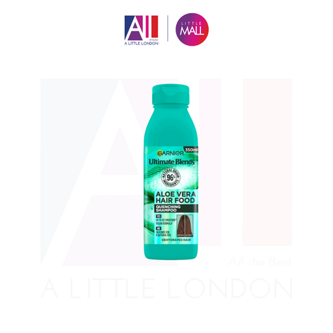 Dầu gội dưỡng tóc chắc khỏe Garnier Hair Food Aloe Vera & Coconut Shampoo 350ml (Bill Anh)