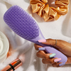 Lược chải tóc ướt giảm gãy rụng Tangle Tezer Naturally Curly - Lilac (Bill Anh)
