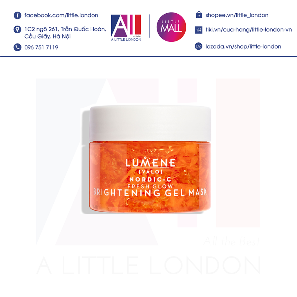 Mặt nạ Lumene Nordic - C Fresh Glow Brightening Gel Mask - 15ml (Bill Anh)
