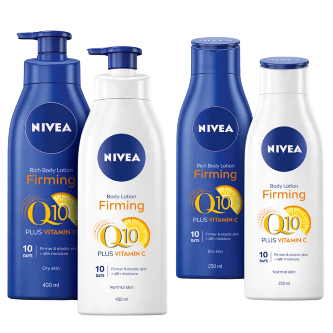 Dưỡng thể Nivea Light Body Lotion Firming Q10 + Vitamin C 250ml