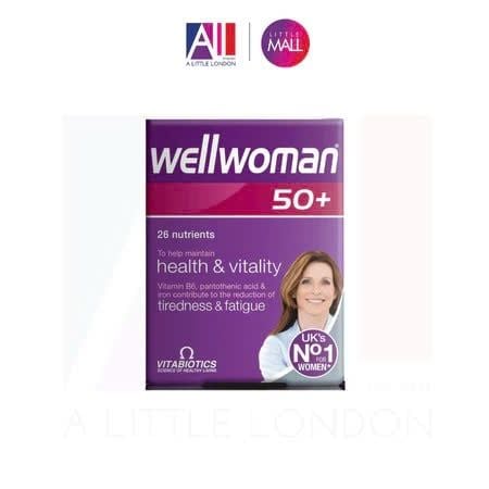30 Viên Bổ sung Vitamin cho nữ Vitabiotics Wellwoman 50+ (Bill Anh)