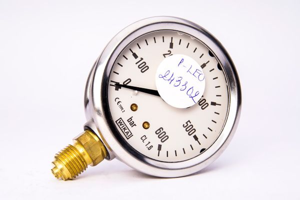 Đồng hồ đo áp lực của máy phun nước cao áp 600BAR DN63