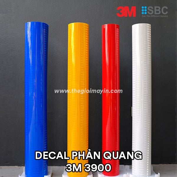 Decal Phản Quang 3M 3900 – Cty SBC (Sao Băng)