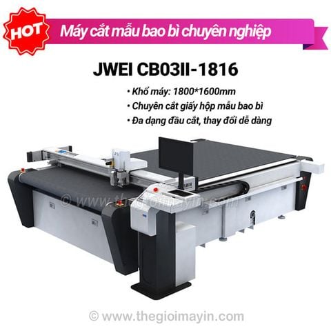Máy cắt mẫu bao bì JWEI CB03II-1816