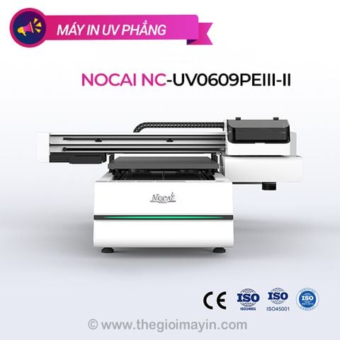 Máy in UV phẳng Nocai NC-UV0609PEIII-II