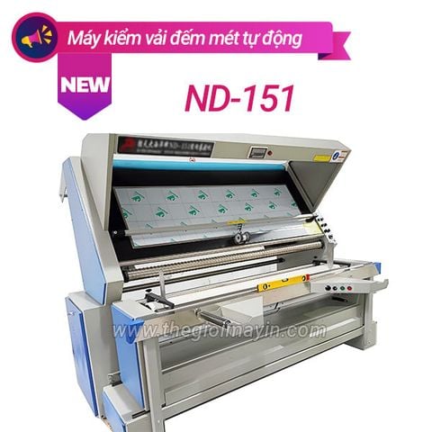 Máy kiểm vải đếm mét tự động ND-151
