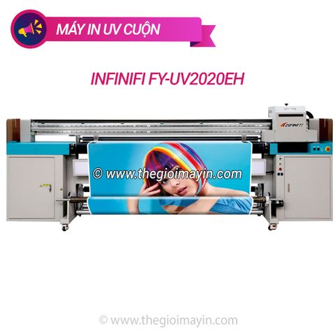 Máy in UV cuộn 2m2 Infiniti FY UV2200EH (Đầu Ricoh Gen5)