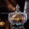 Thố Mứt Thủy Tinh , Hũ Kẹo Thủy Tinh 03 Chân Deli Candy Jar Glass | Deli DSTG15 ,Thủy Tinh Cao Cấp