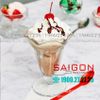 Ly thủy Tinh Delisoga Ice Cream Cup 190ml | DSKB056 , Thủy Tinh Cao Cấp