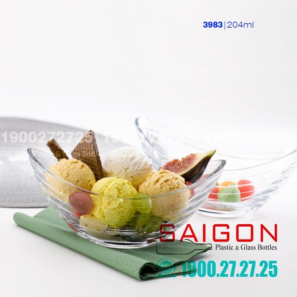 Dĩa Kem Pasabahce Ice Cream Bowl 204ml | Pasabahce 53983 , Nhập Khẩu Thổ Nhĩ Kỳ