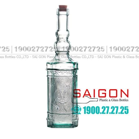 Chai Thủy Tinh Tái Chế Vidrios San Miguel BOTELLA MIGUELETE 700ml | VSM V5033 , Nhập Khẩu Tây Ban Nha