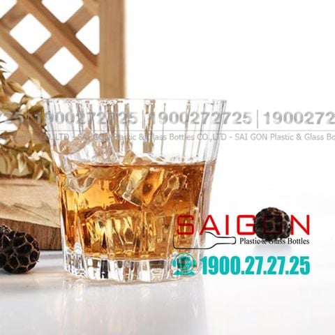 Ly Thủy Tinh pha lê Pasabahce Crystallin Sword Whiskey Glass 350ml | Pasabahce 1205181 , Nhập Khẩu Thổ Nhĩ kỳ