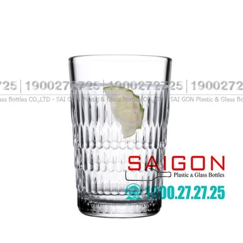 Ly Thủy Tinh Pasabahce Novalties Rain Long drink Glass 350ml | Pasabahce 1204823 , Nhập Khẩu Thỗ Nhĩ Kỳ