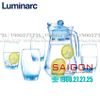 Bình Nước Thủy Tinh Luminarc Ice Bluce Cao Cấp 1300ml | Luminarc L0530 , Thủy Tinh Cao Cấp