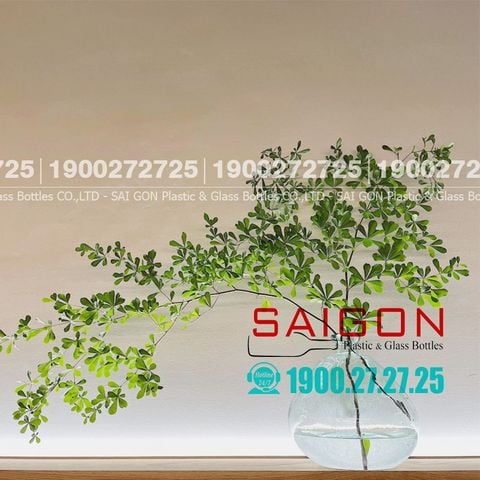 Bình Hoa Thủy Tinh Tái Chế Vidrios San Miguel Jarron Simplicity Cao 33cm | VSM V4657 , Nhập Khẩu Tây Ban Nha