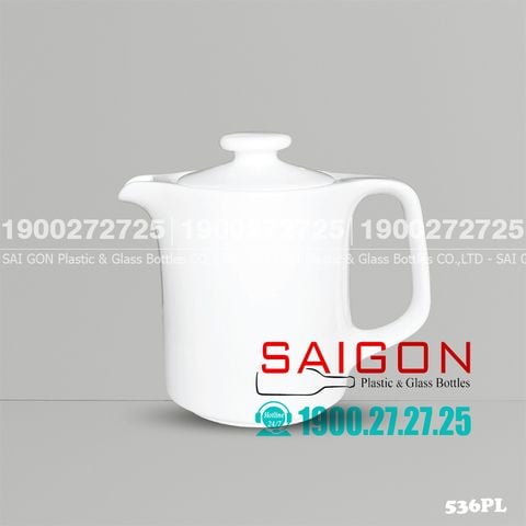 Bình Trà Sứ CK 640ml | Ck 536PL , Sứ CK Cao Cấp