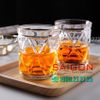 Ly Thủy Tinh Deli Vintage Rock Glass 340ml | DELI DSKB010 , Thủy Tinh Cao Cấp