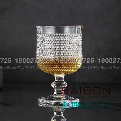 Ly thủy Tinh Có Chân Deli Polka Dots Liqueur Glass 40ml | DSKB161-1B , Thủy Tinh Cao Cấp