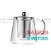 Bình Thủy Tinh Chịu Nhiệt Delisoga Borosilicate Glass Pitcher 750ml Nắp Inox 304 | DELI GPH74-2 , Thủy Tinh Cao Cấp