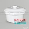 Thố Lớn Sứ CK 2400ml | CK TA374PL ; Trắng Trơn